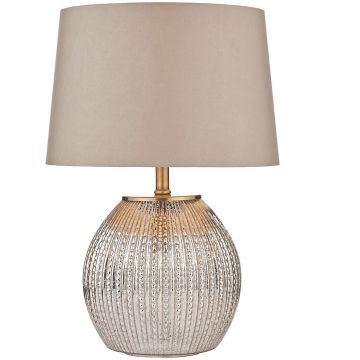 Dar Lighting Sonia SON4232 lampka stołowa 1x60w/B22+1x25w/E14  