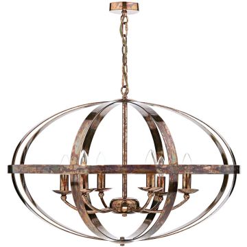 Dar Lighting Symbol SYM0664 lampa wisząca 6x40W/E14 IP20 