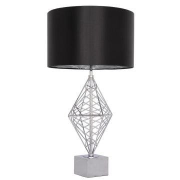 Cosmolight CARACAS T01960CH lampa stołowa 1x40W/E27 