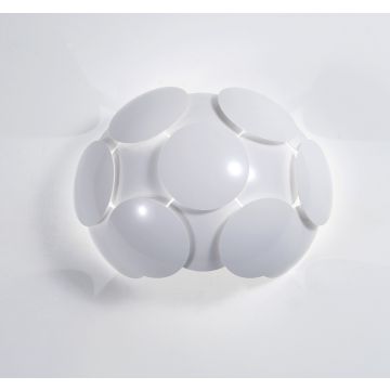 Italux SANTINA WHITE W0317-01A-T5E0 kinkiet 1x26W/E27 