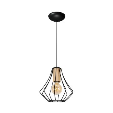 Milagro WILL BLACK MLP4188 Zwis sufitowy 1x60W/E27 