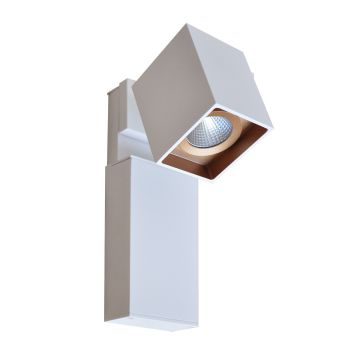 Italux ARAVENA WLB073/5W 4000K WH+GO kinkiet 1x5W/LED 4000K