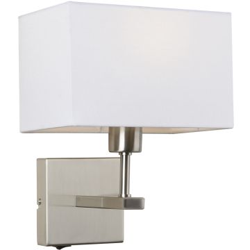 Italux Norte WL-1122-1-A-SN-RC-WH kinkiet 1x60W/E27 IP20 
