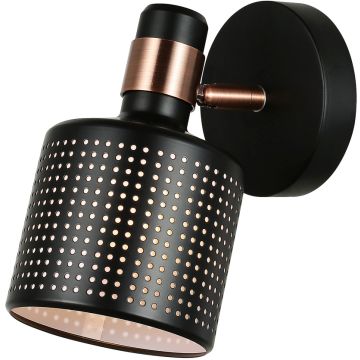 Italux Restenza WL-2439-1-BK kinkiet 1x40W/E27 IP20 