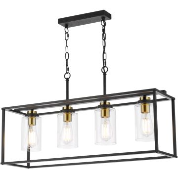 Dar Lighting Abel ABE8454 lampa wisząca 4x40w/e27   