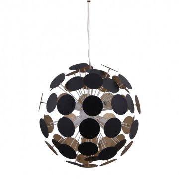 Italux MAILONE AD20180/6C BL+G  Lampa wisząca 6x40W/E14