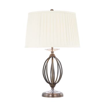 Elstead Lighting AEGEAN AG/TL AGED BRASS lampa stołowa 1x60W/E27 