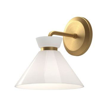 Alora Mood Halston ALM-HALSTON-1WB-GD kinkiet 1x40W/E14 IP20