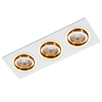 Lumifall ALCAZAR LMF.AZ543WG downlight wpuszczany 3x50W/MR16  IP20