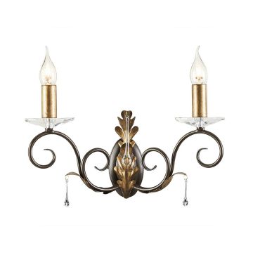 Elstead Lighting AMARILLI AML2 BRONZE kinkiet 2x60W/E14 