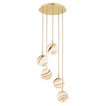 Argon ARUBA 2182 lampa wisząca 5x7W/E14 IP20