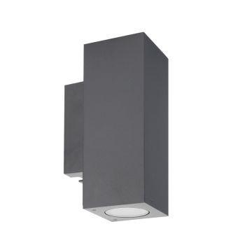 Norlys Sandvik 1731GR kinkiet 2x3,9W/GU10 530lm 2700K 25° IP65