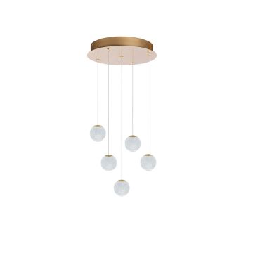 Azzardo EDEM AZ6018 lampa wisząca 5x21W/LED 3000 IP20