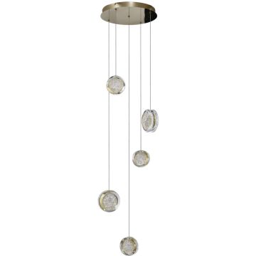 Azzardo EUFORIA PENDANT AZ6738 lampa wisząca 5x30W/LED  3000k IP20