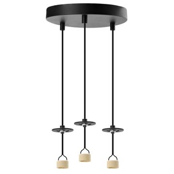 Azzardo LUCAS AZ6158 lampa wisząca 3x10W/GU10 IP20