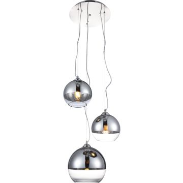 AZzardo Silver Ball AZ4750 lampa wisząca 3x40W/E27