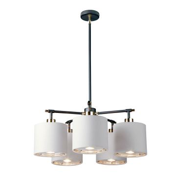 Elstead Lighting Balance BALANCE5-BKPN zyrandol 5x60W/E27  