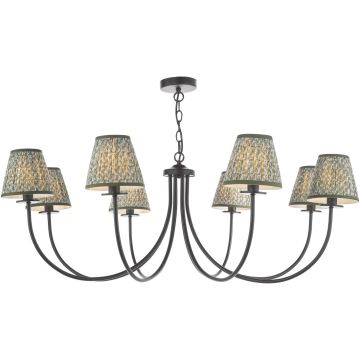 Dar Lighting Becca BEC0822-EST2624 żyrandol 8x40w/E14   