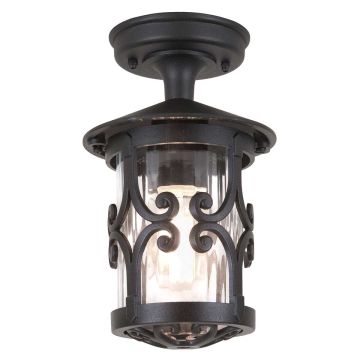 Elstead Lighting HEREFORD BL13A BLACK plafon sufitowy 1x100W/E27 