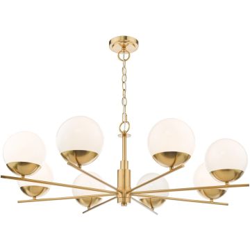 Dar Lighting Bombazine BOM0835 żyrandol 8x40w/e14   