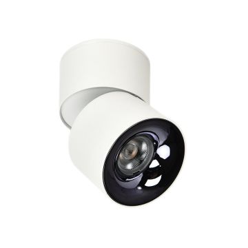 Light Prestige Brema LP-2626/1RM WH movable downlight natynkowy 1x10W/LED 873lm 3000K-6000K IP20