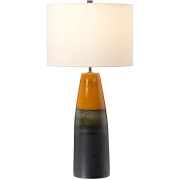 Elstead Lighting Burnt Oak BURNTOAK-TL lampka stołowa 1x60W/E27  