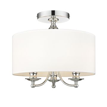 Cosmolight ABU DHABI C03466CH-WH lampa sufitowa 3x40W/E14