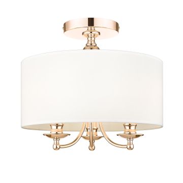 CosmoLight ABU DHABI C03480AU-WH lampa sufitowa 3x40w/E14 IP20