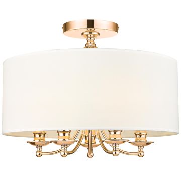 Cosmolight ABU DHABI C05442AU-WH lampa sufitowa 5x40W/E14