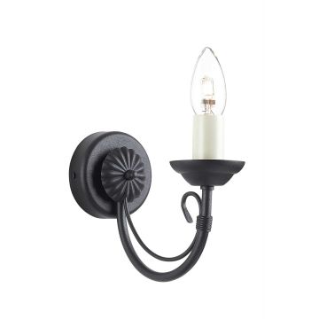 Elstead Lighting CHARTWELL CH1 BLACK kinkiet 1x60W/E14 