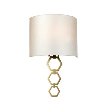 Elstead Lighting Clark CLARK-MEDIUM-AB kinkiet 1x60W/E27  