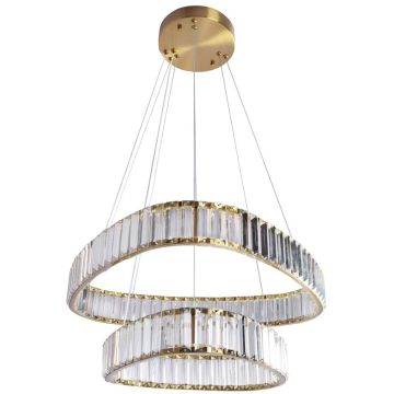 Polux PRISMATIC 338273 lampa wisząca 43W/LED 6400lm 4000K IP20