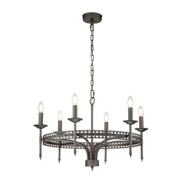 Elstead Lighting CROWN CROWN6 żyrandol 6x60W/E14 