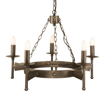 Elstead Lighting CROMWELL CW5 OLD BRZ żyrandol 5x60W/E14 