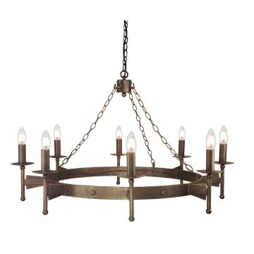 Elstead Lighting CROMWELL CW8 OLD BRZ żyrandol 8x60W/E14 