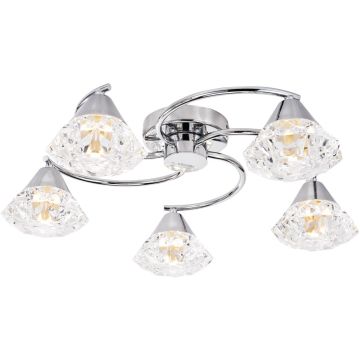 Dar Lighting Dilys DIL5450 lampa sufitowa 5x5w/g9   ip20