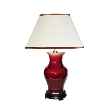 Elstead Lighting Oxblood DL-MAJIN-SMALL-TL-OXB lampka stolowa 1x60W/E27  