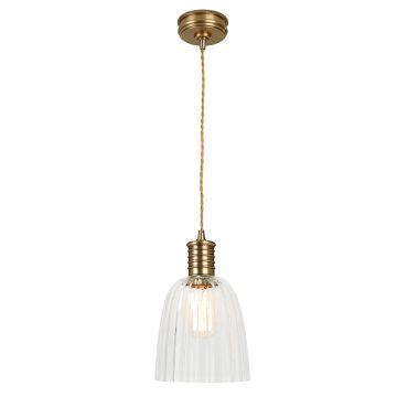 Elstead Lighting DOUILLE DOUILLE/P AB lampa wisząca 1x60W/E27 