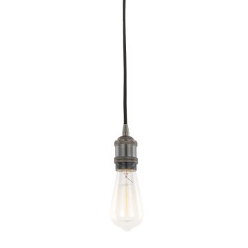 Italux Classo DS-M-034 MATT BLACK lampa wisząca 1x60W/E27 IP20