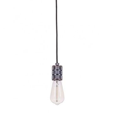 Italux MILLENIA DS-M-010-03 MATT BLACK lampa wisząca 1x60W/E27 