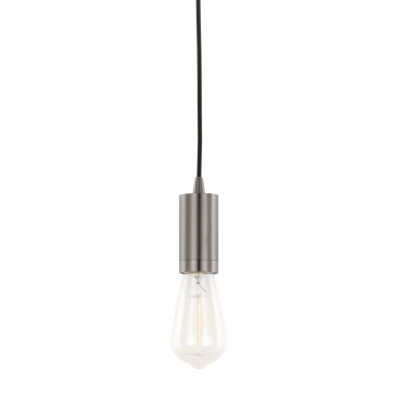 Italux Moderna DS-M-038 MATT BLACK lampa wisząca 1x60W/E27 IP20