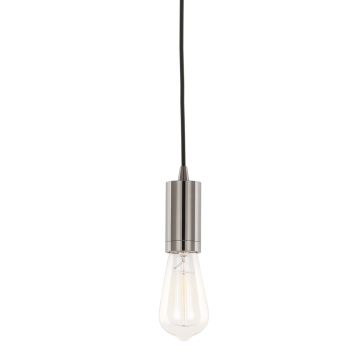 Italux Moderna DS-M-038 SHINY BLACK lampa wisząca 1x60W/E27 IP20