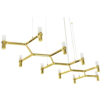 King Home ATOMIC LONG DW-d1005-10C.GOLD lampa wisząca 10x10W/G9  IP20