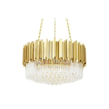 King Home IMPERIAL GOLD DW-D5688S.GOLD lampa wisząca 12x40W/E14  IP20