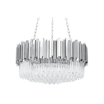 King Home IMPERIAL SILVER DW-D5688M.SILVER lampa wisząca 16x40W/E14  IP20