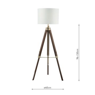 Dar Lighting EASEL EAS4947 podstawa do lampy 1x60W/E27 IP20