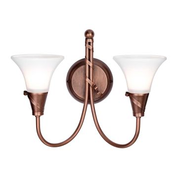 Elstead Lighting EMILY EM2 COPPER kinkiet 2x60W/E14 