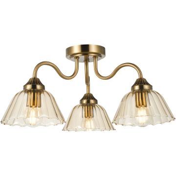 Dar Lighting Erika ERI5363 lampa sufitowa 3x40w/E14   