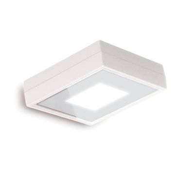 Novolux VIENA SQUARE 569B-L0112B-01 IP65 Plafon ścienno-sufitowy 1x12W/LED