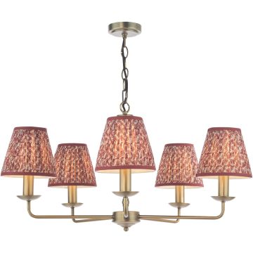Dar Lighting Favian FAV0563-EST2625 żyrandol 5x40w/E14   